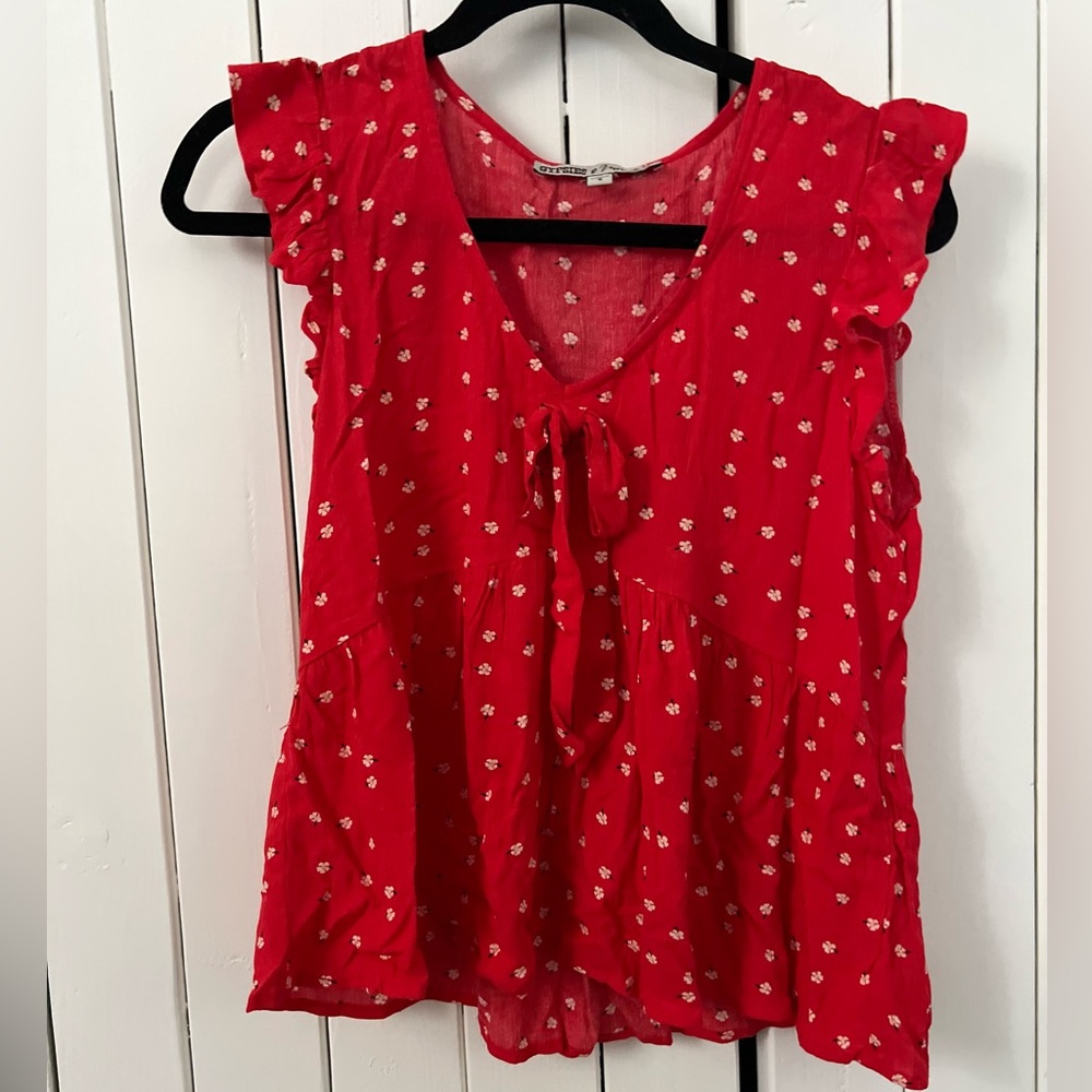 Red Blouse